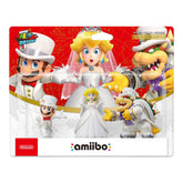 Amiibo 'Collection Super Mario' - Bowser+Mario+Peach (Tenues de mariage)